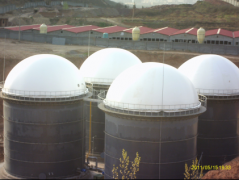 河南新安600+200*4一體化農村沼氣工